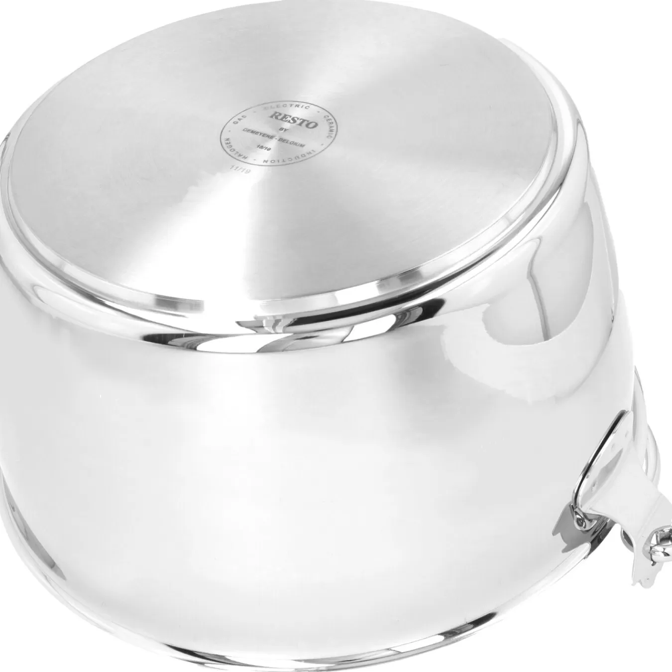 DEMEYERE Specialty Cookware*10.6 Qt, 18/10 Stainless Steel, Maslin Pan Silver