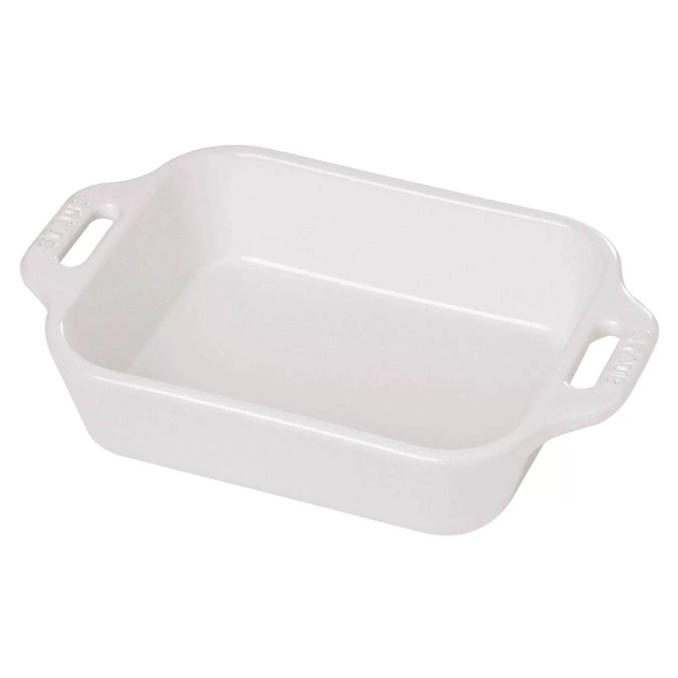 STAUB Baking Dishes*10.75 X 7.5-Inch, Rectangular, Baking Dish, White