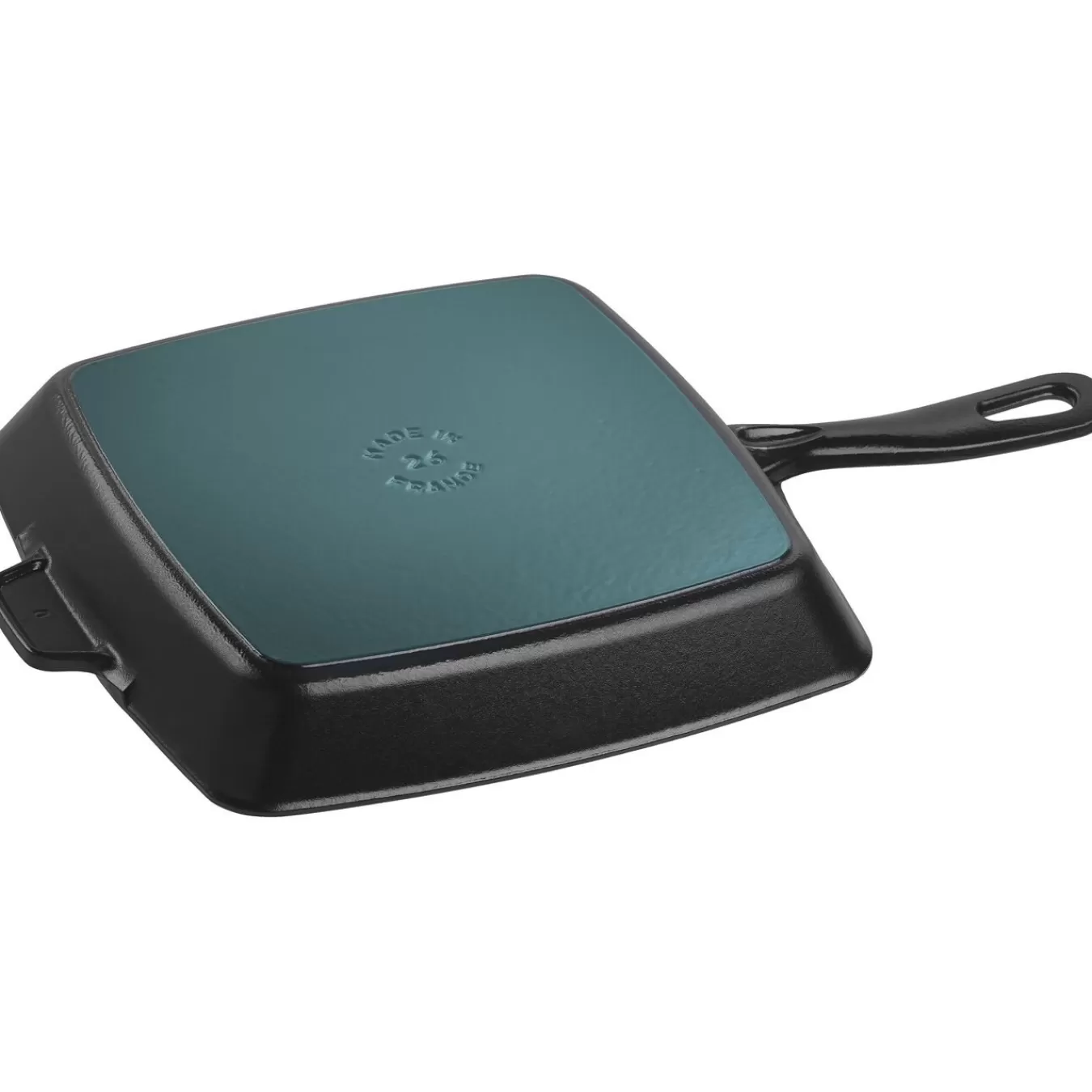 STAUB Grill Pans*10-Inch, Cast Iron, Square, Grill Pan, Black Matte