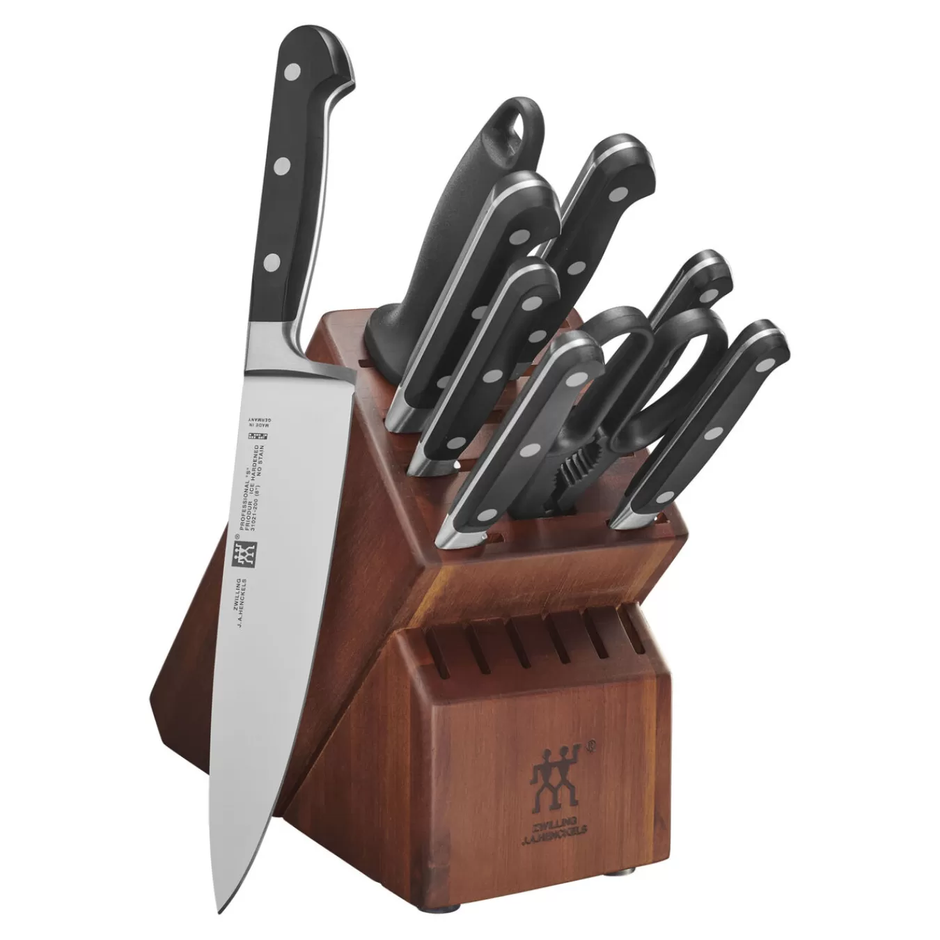 ZWILLING Knife Block Sets*10-Pc, Block Set Withblock, Acacia