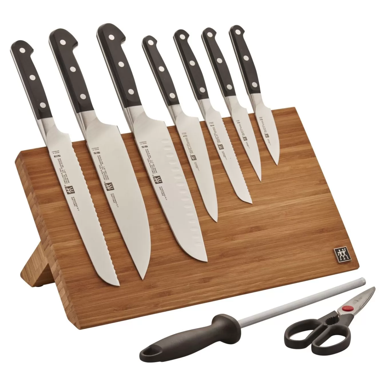 ZWILLING Knife Sets*10-Pc, Set With Bamboo Magnetic Easel Block