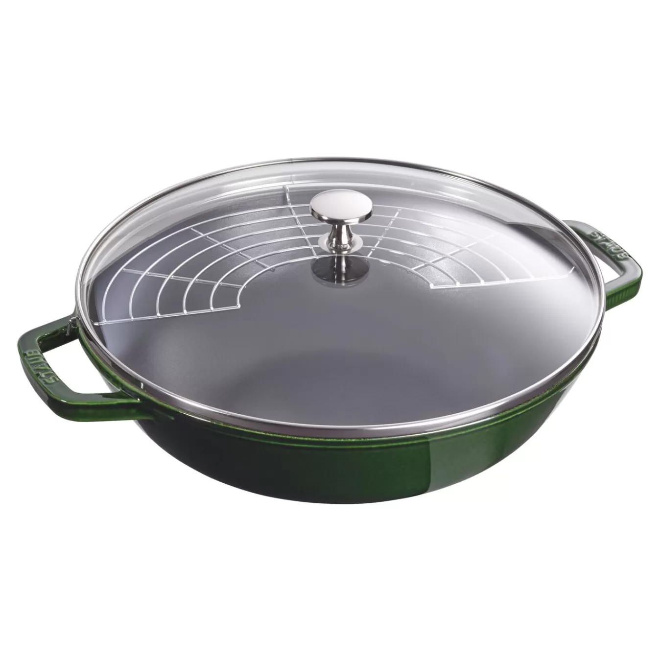 STAUB Woks*12-Inch, Perfect Pan, Basil