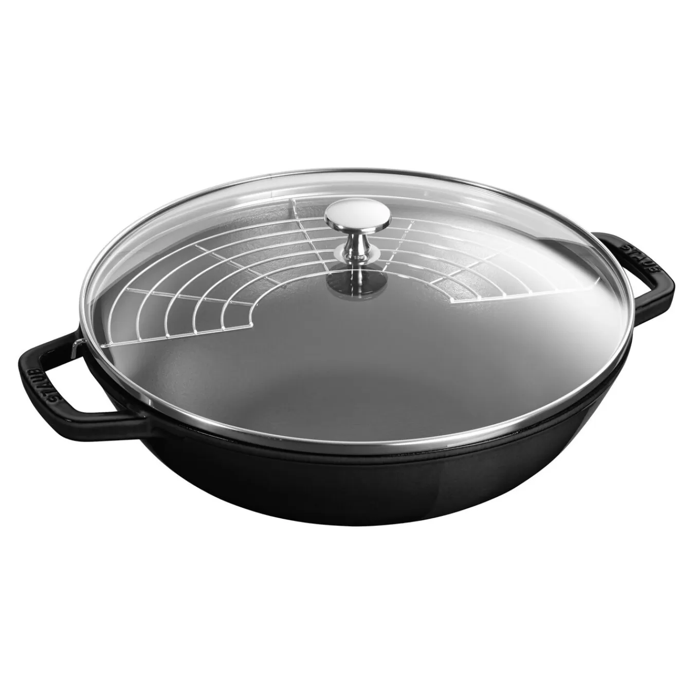 STAUB Woks*12-Inch, Perfect Pan, Black Matte