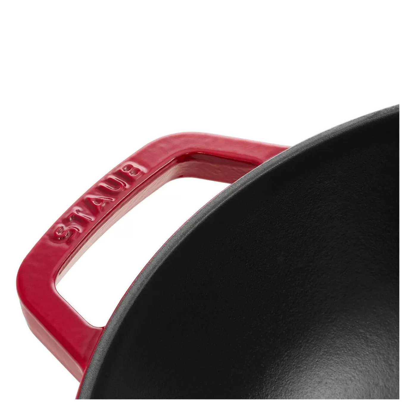 STAUB Woks*12-Inch, Perfect Pan, Cherry