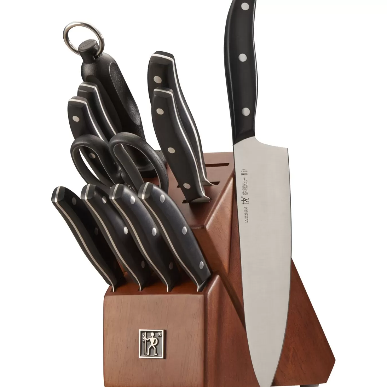 HENCKELS Knife Block Sets*12-Pc, Knife Block Set, Black Matte