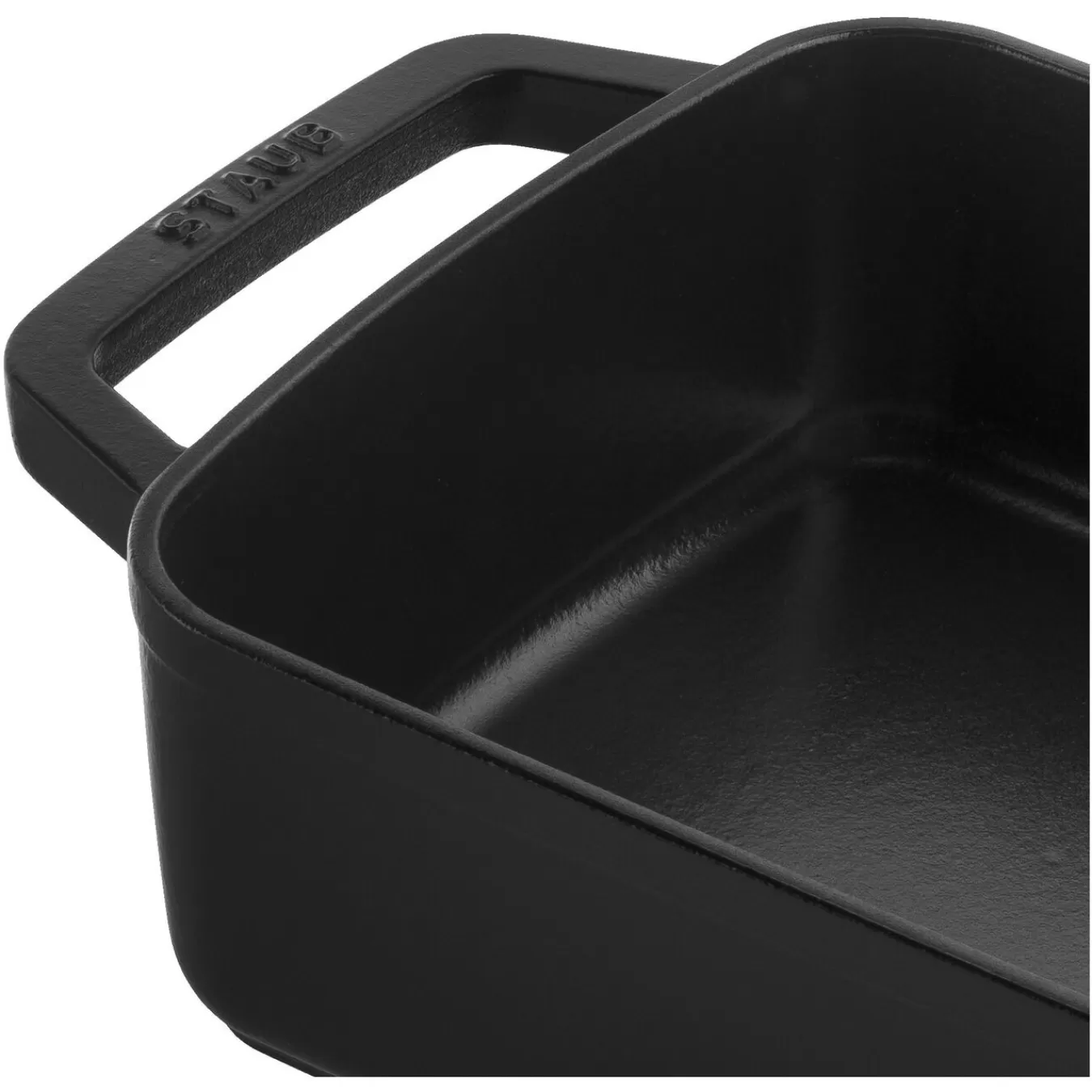 STAUB Roasting Pans*12-X 7.87 Inch, Rectangular, Roasting Pan, Black Matte