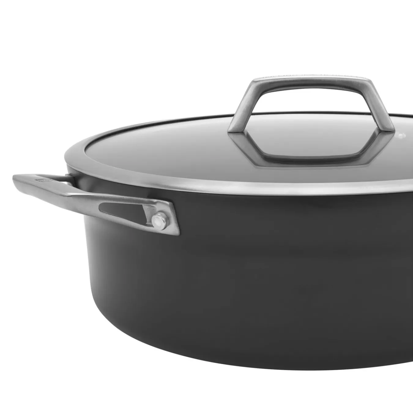 ZWILLING Dutch Ovens*13-Inch, Aluminum, Hard Anodized Dutch Oven Nonstick Black Matte