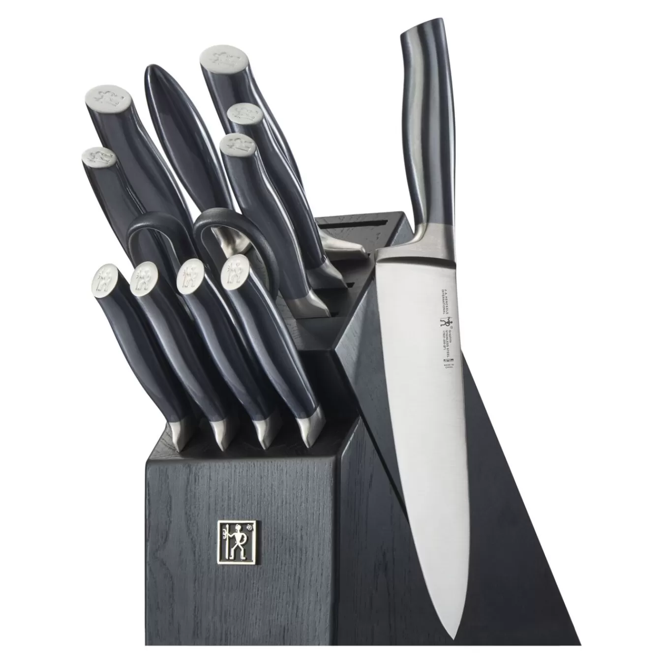 HENCKELS Knife Block Sets*13-Pc, Knife Block Set, Black Matte