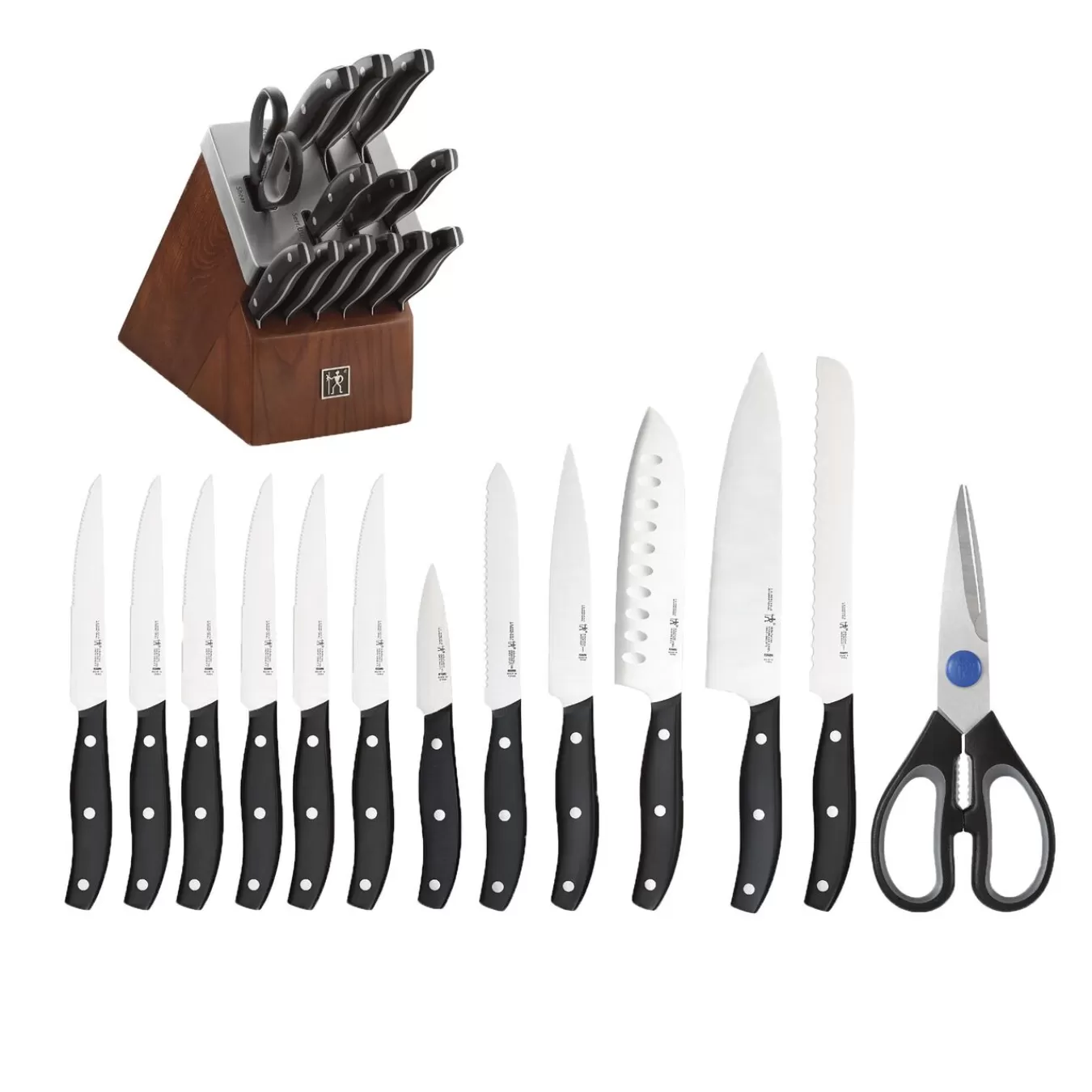 HENCKELS Self Sharpening Knife Sets*14-Pc, Self Sharpening Knife Block Set