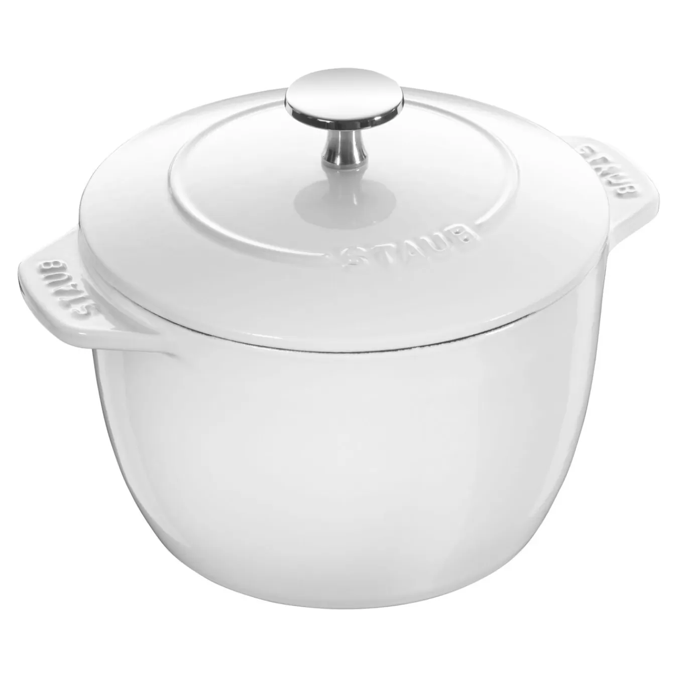 STAUB French Ovens*1.5 Qt, Petite French Oven, White