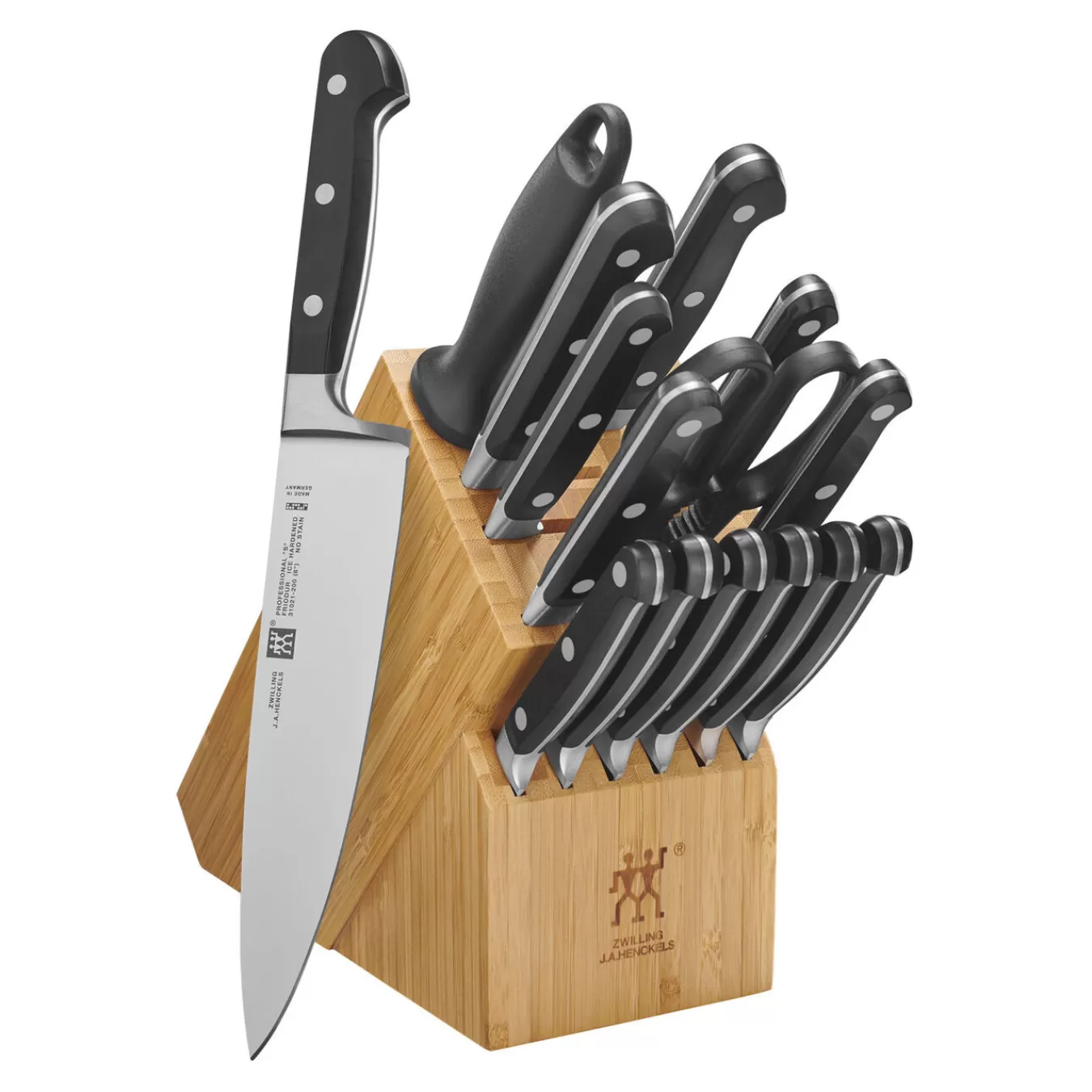 ZWILLING Knife Block Sets*16-Pc, Knife Block Set, Brown