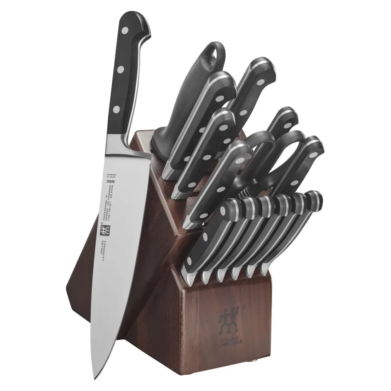 ZWILLING Knife Block Sets*16-Pc, Knife Block Set, Walnut