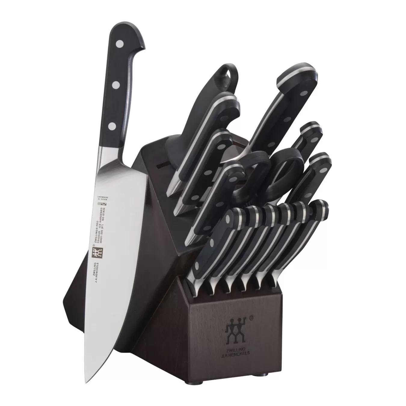 ZWILLING Knife Block Sets*16-Pc, Knife Block Set, Walnut