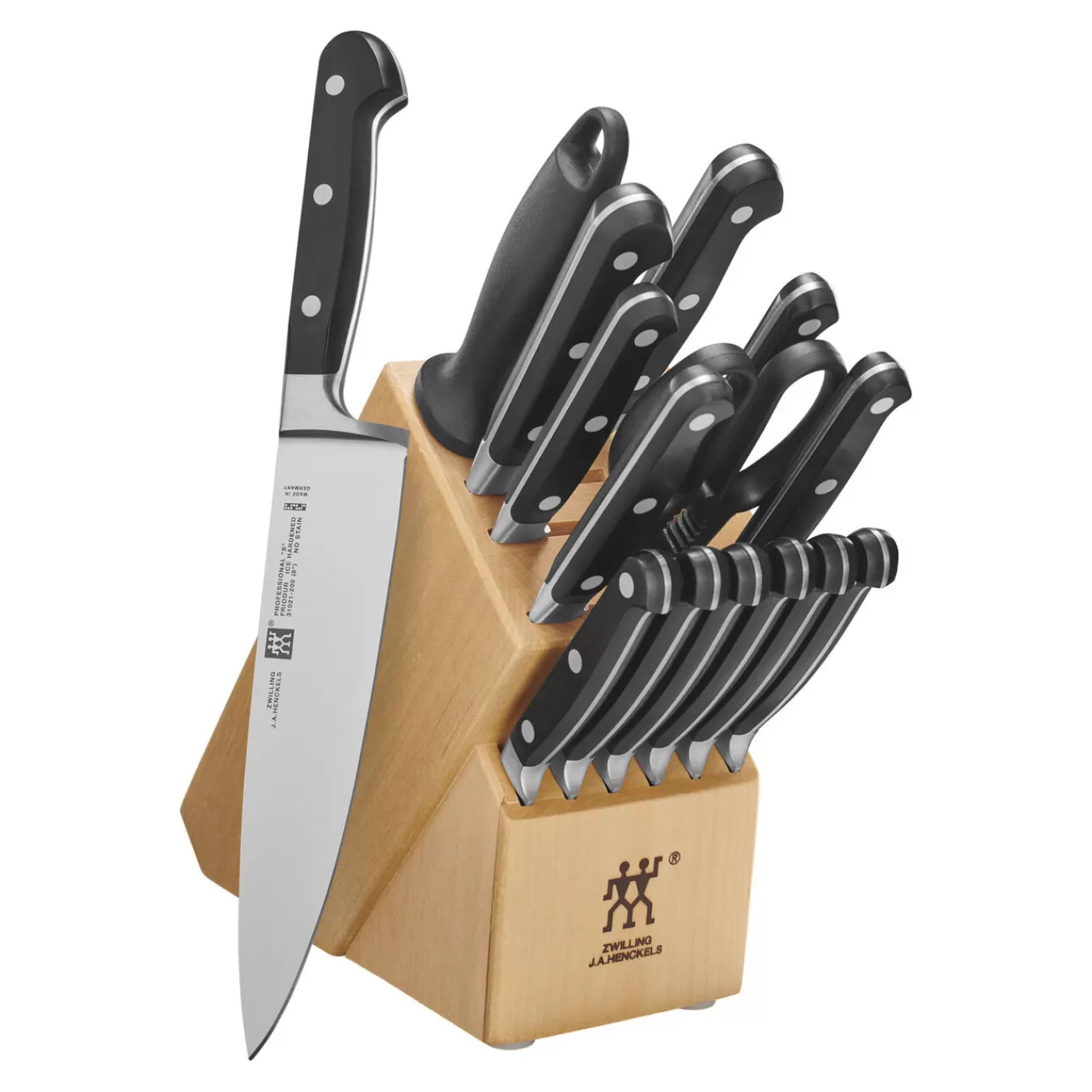 ZWILLING Knife Block Sets*16-Pc, Knife Block Set, Natural