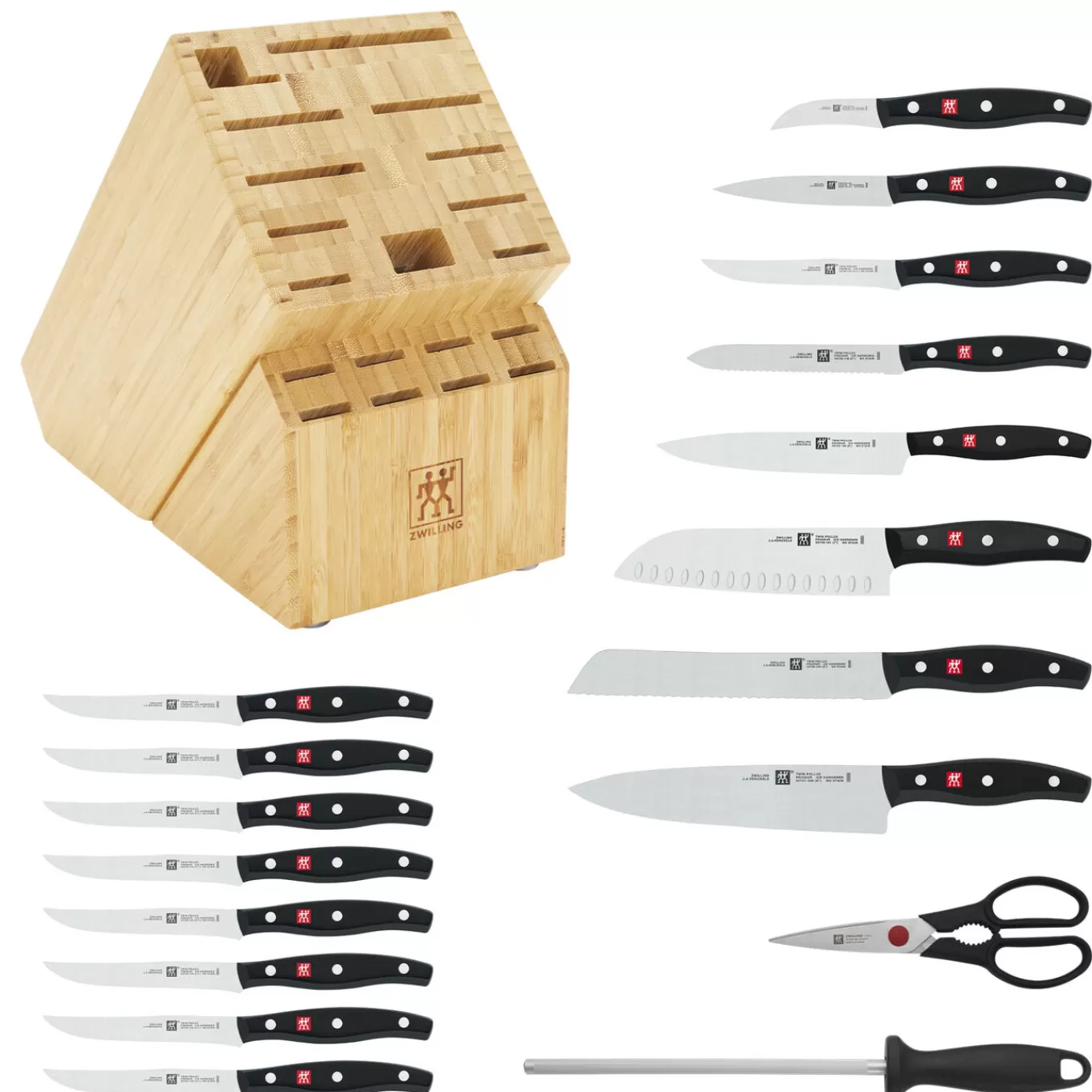 ZWILLING Knife Block Sets*19-Pc, Knife Block Set