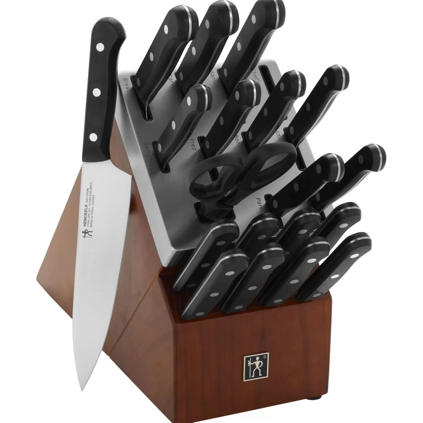 HENCKELS Knife Block Sets*20-Pc, Knife Block Set, Black Matte