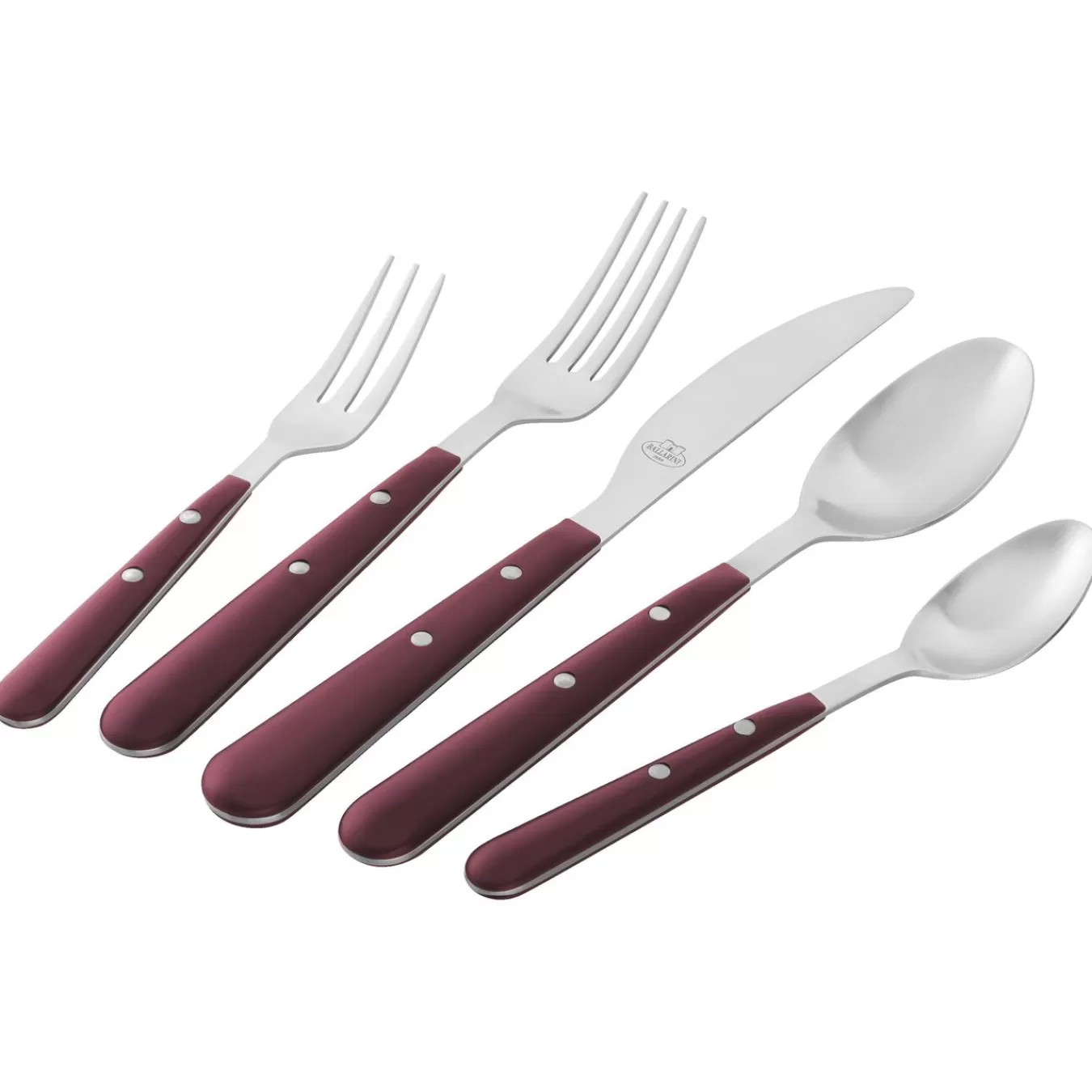 Ballarini Flatware Sets*20-Pc, Matte, Flatware Set, Red