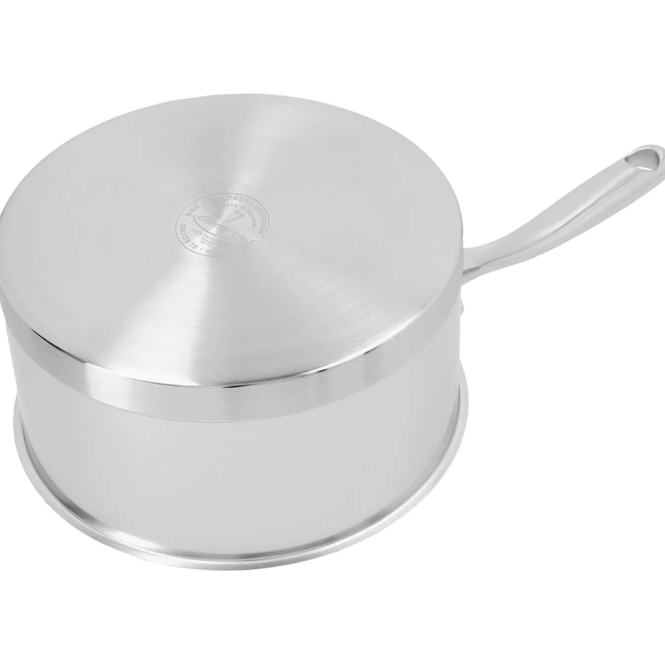 DEMEYERE Saucepans*2.25 Qt Sauce Pan With Lid, 18/10 Stainless Steel Silver