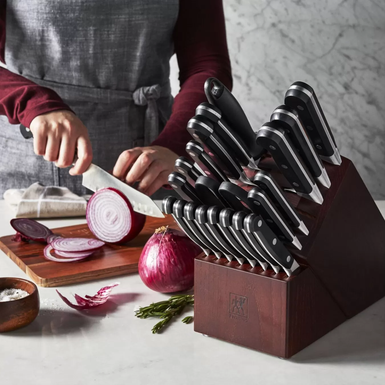 ZWILLING Knife Block Sets*22-Pc, Knife Block Set, Black Matte