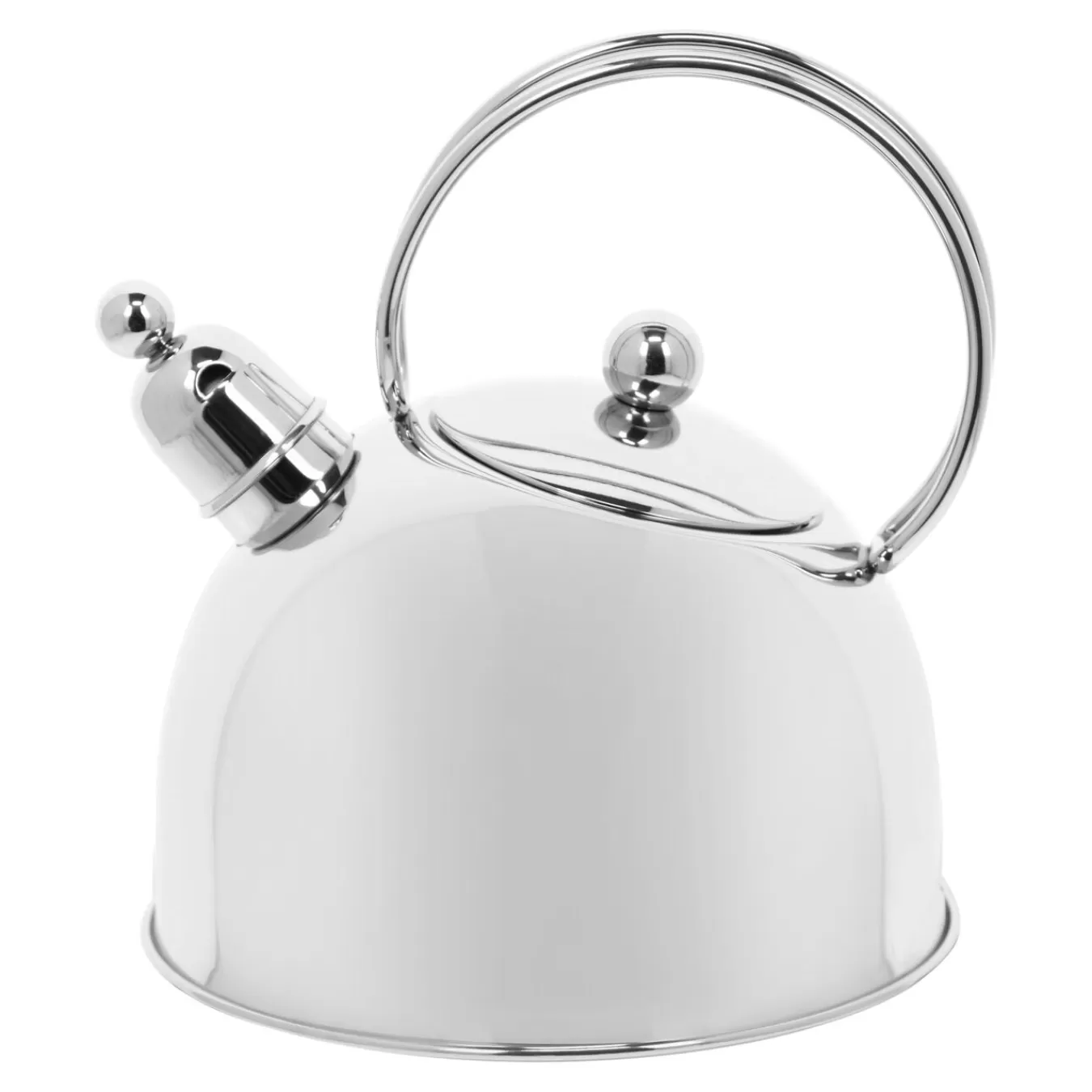 DEMEYERE Tea Kettles*2.6 Qt Whistling Tea Kettle, 18/10 Stainless Steel Silver