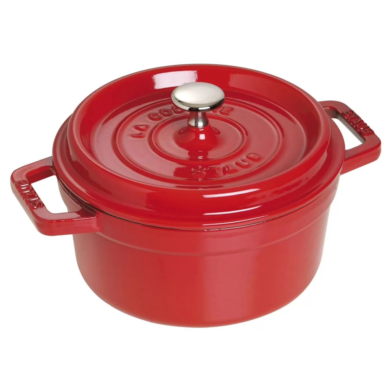 STAUB Dutch Ovens*2.75 Qt, Round, Cocotte, Cherry