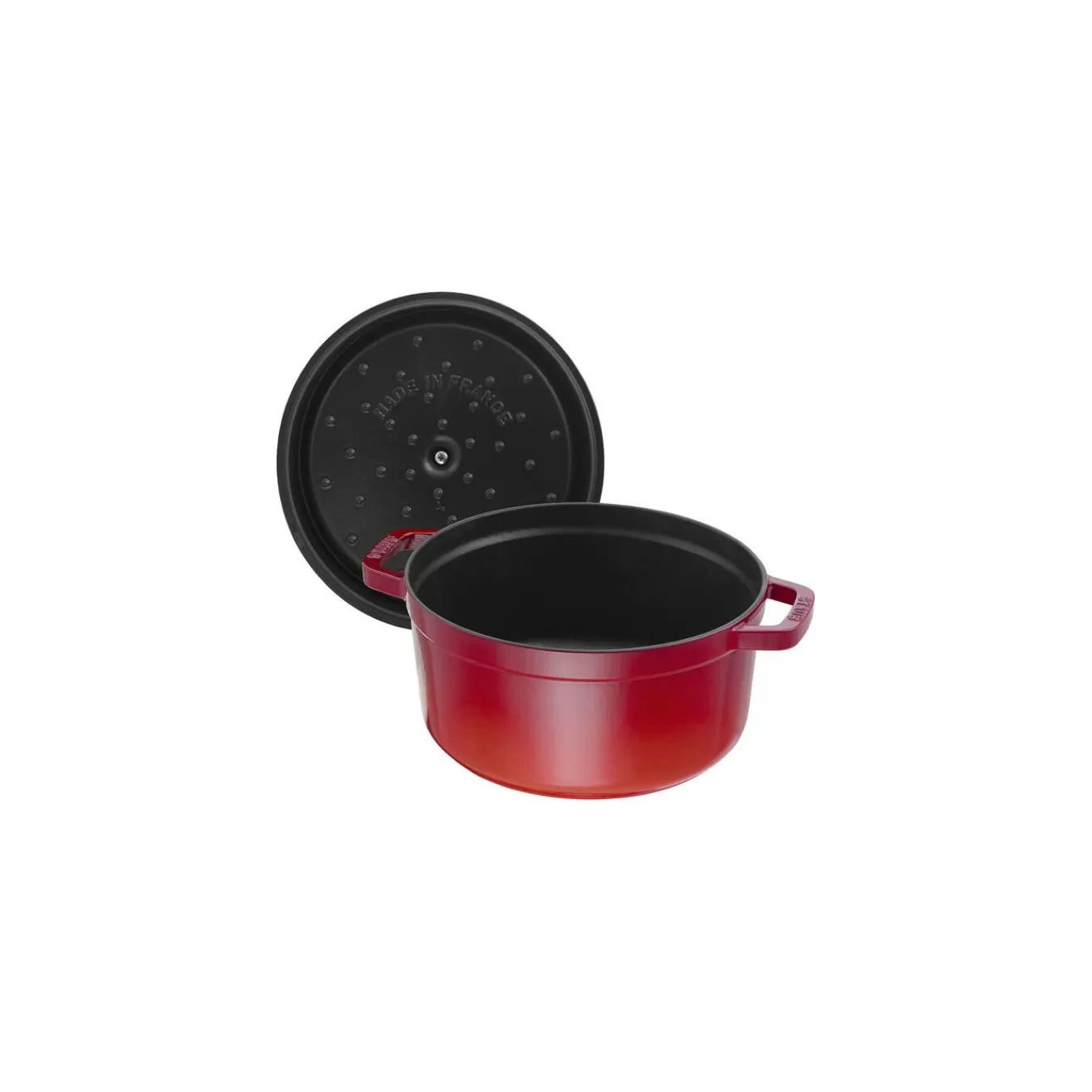 STAUB Dutch Ovens*2.75 Qt, Round, Cocotte, Cherry