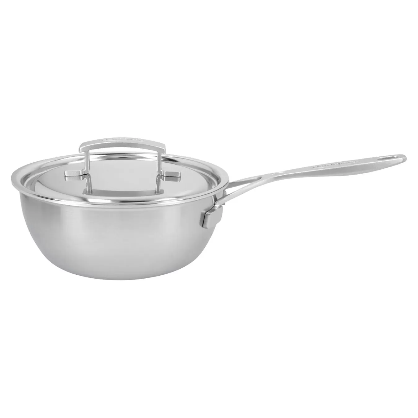 DEMEYERE Saucepans*2 Qt Saucier With Lid, 18/10 Stainless Steel Silver