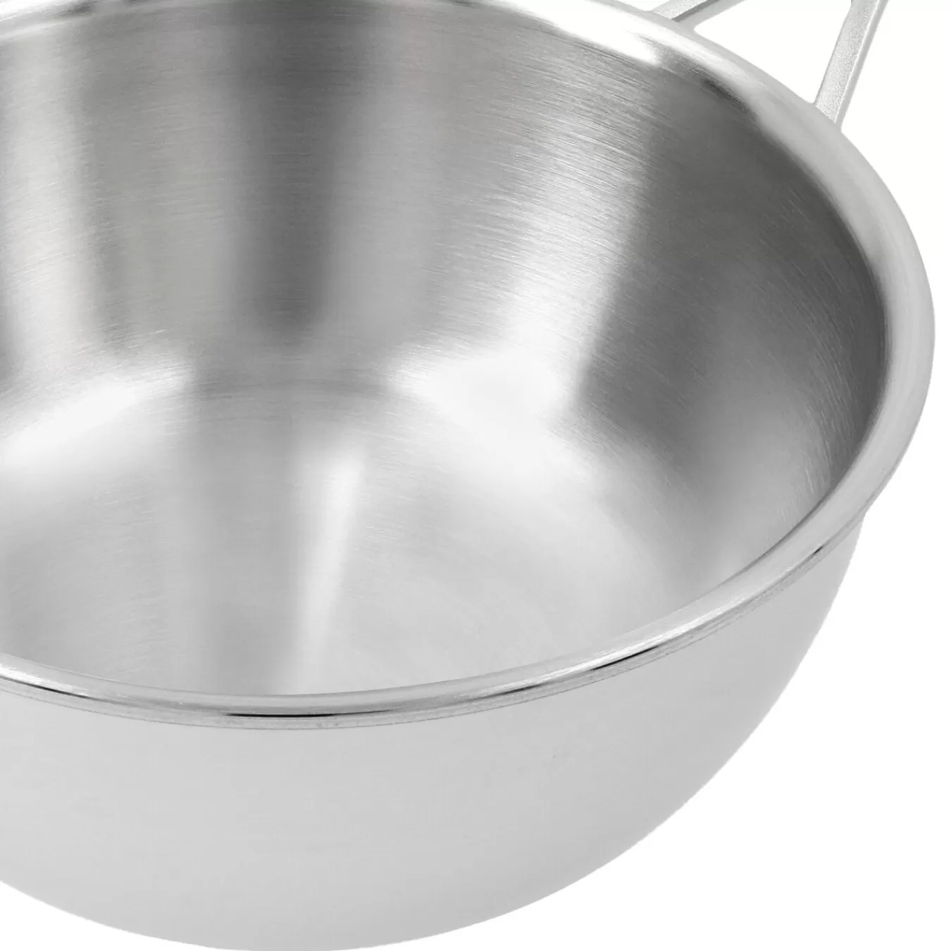 DEMEYERE Saucepans*2 Qt Saucier With Lid, 18/10 Stainless Steel Silver