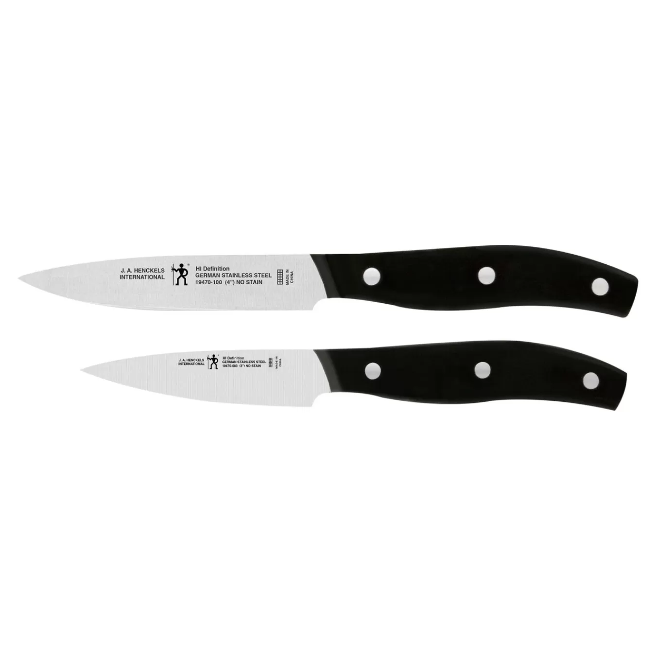 HENCKELS Knife Sets*2-Pc, Paring Knife Set Black Matte