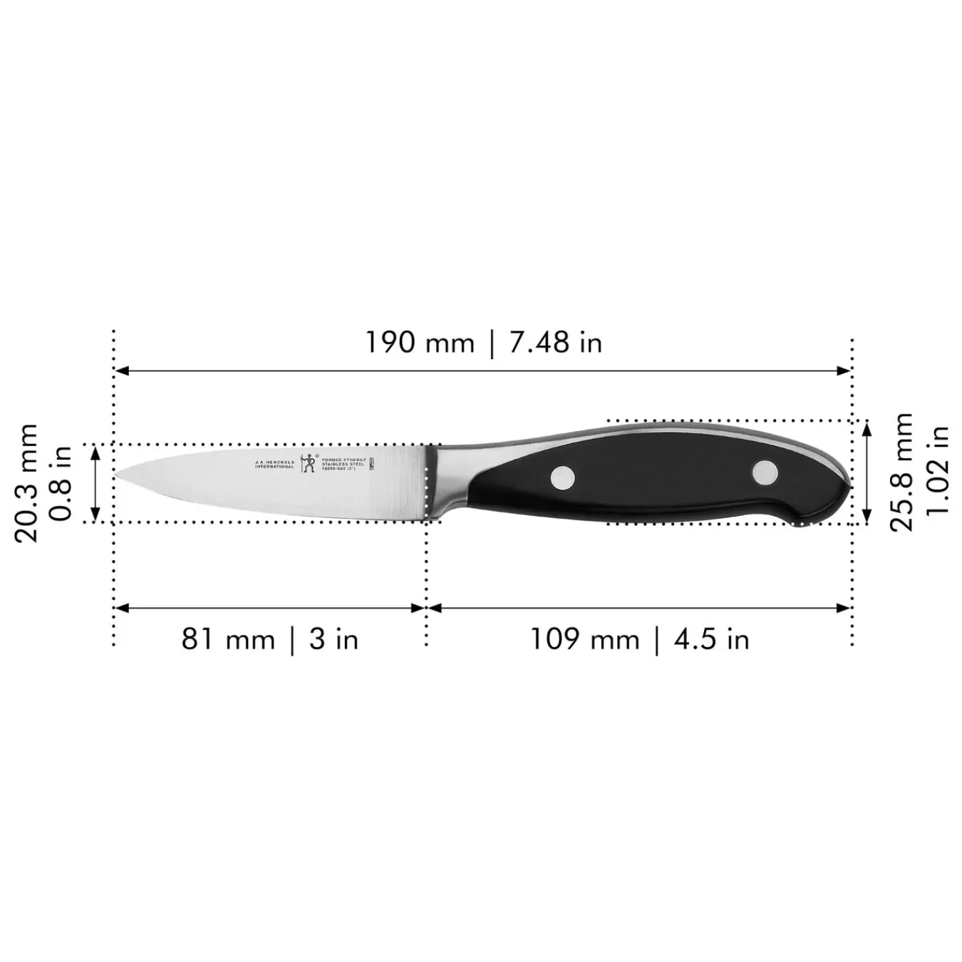 HENCKELS Paring Knives*3-Inch, Paring Knife