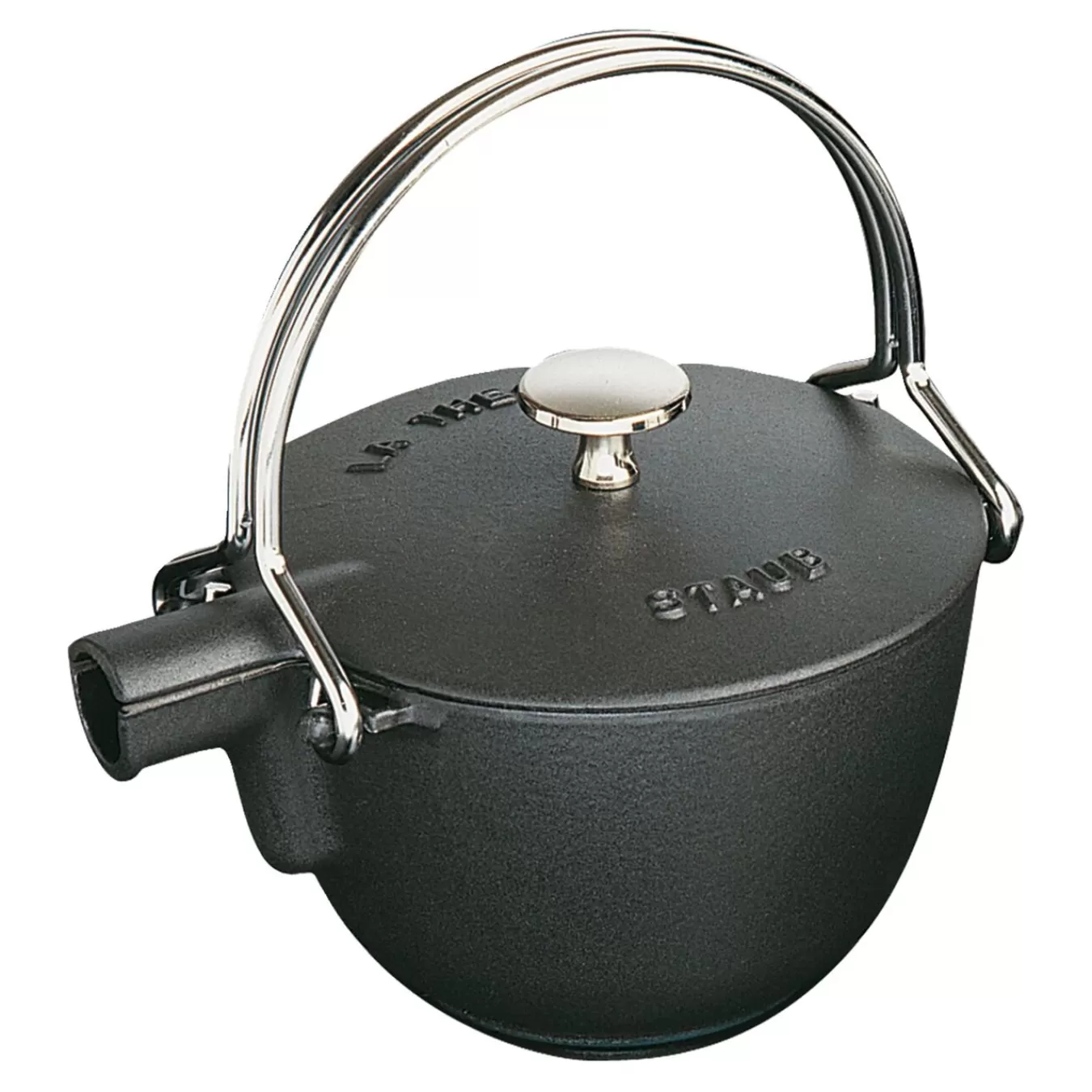 STAUB Tea Kettles*42.5 Oz, Round, Tea Kettle, Black Matte