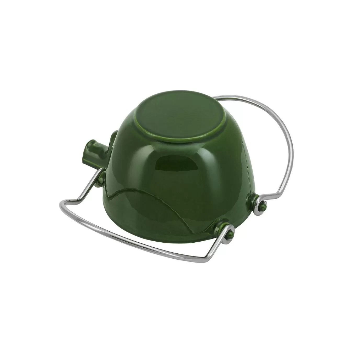 STAUB Tea Kettles*42.5 Oz, Round, Tea Kettle, Basil