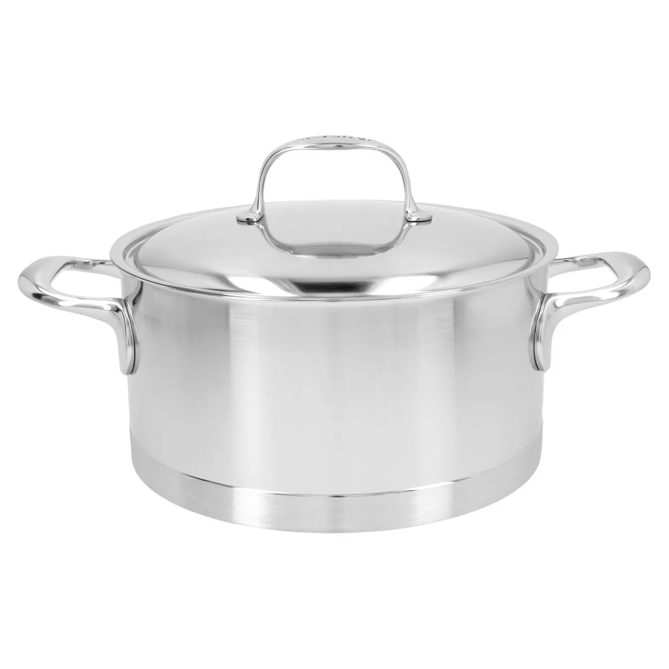 DEMEYERE Stew Pots*4.2 Qt, 18/10 Stainless Steel, Dutch Oven With Lid Silver