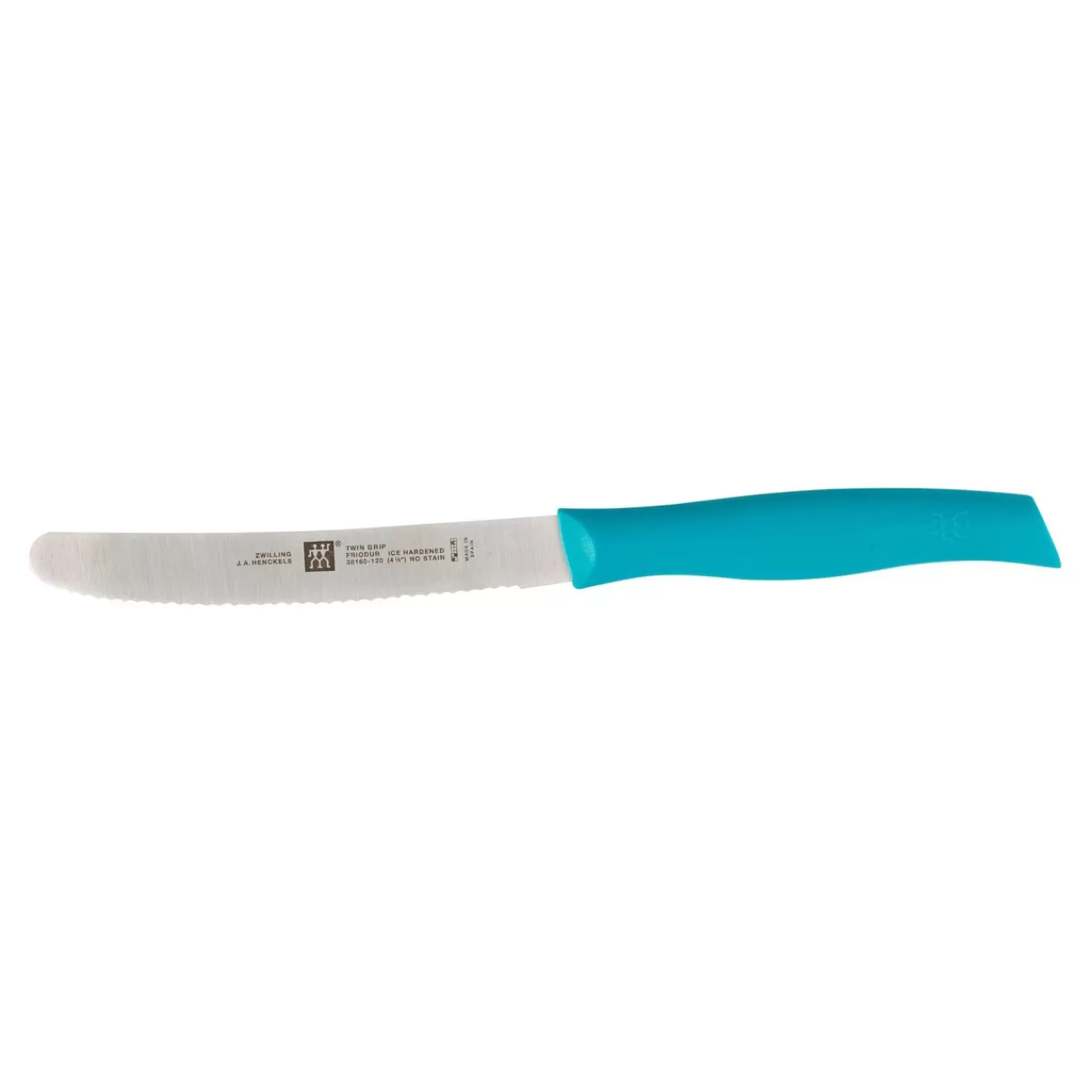 ZWILLING Utility Knives*4.5-Inch Utility Knife , Serrated Edge Blue