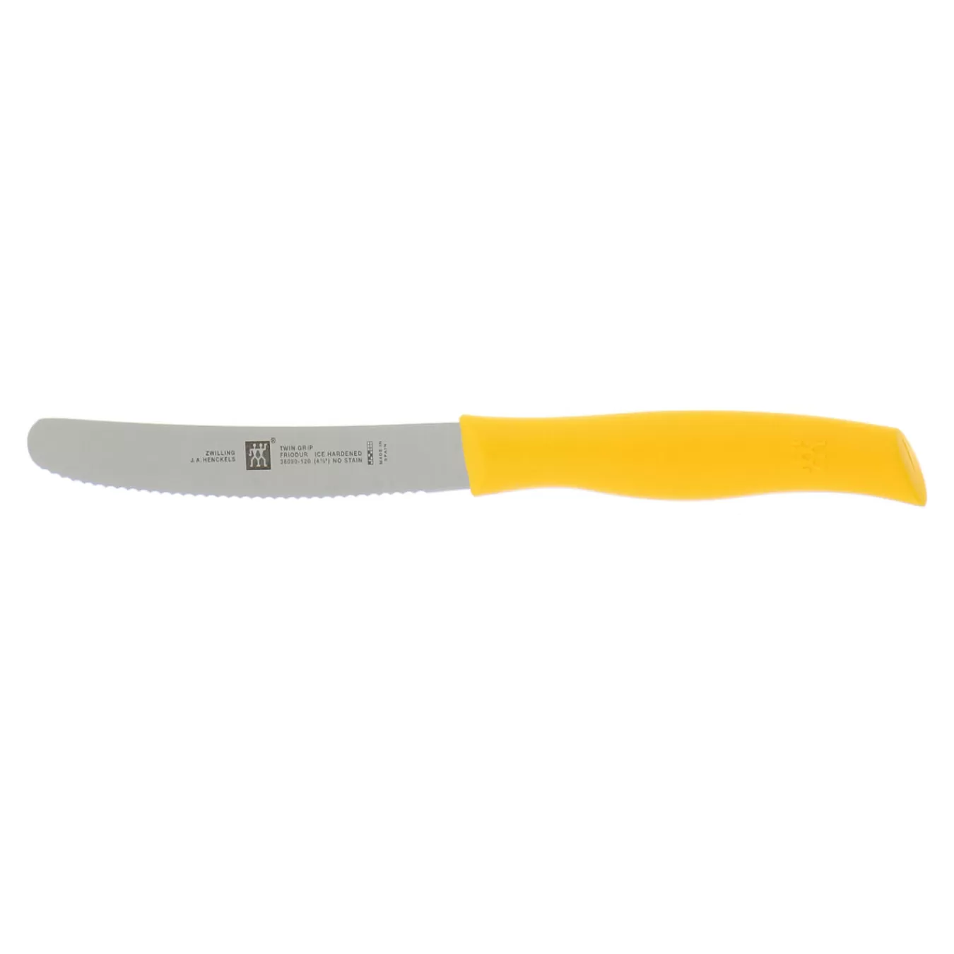 ZWILLING Utility Knives*4.5-Inch Utility Knife , Serrated Edge Yellow