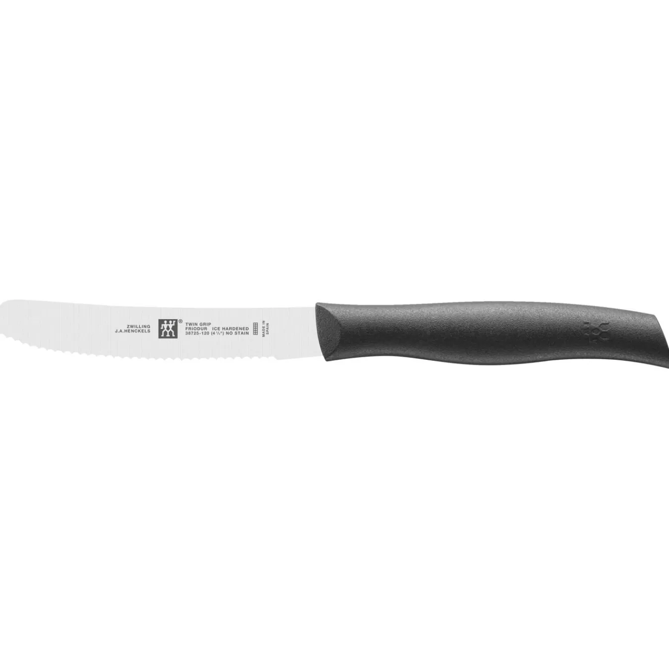 ZWILLING Utility Knives*4.5-Inch Utility Knife Black , Serrated Edge Black Matte