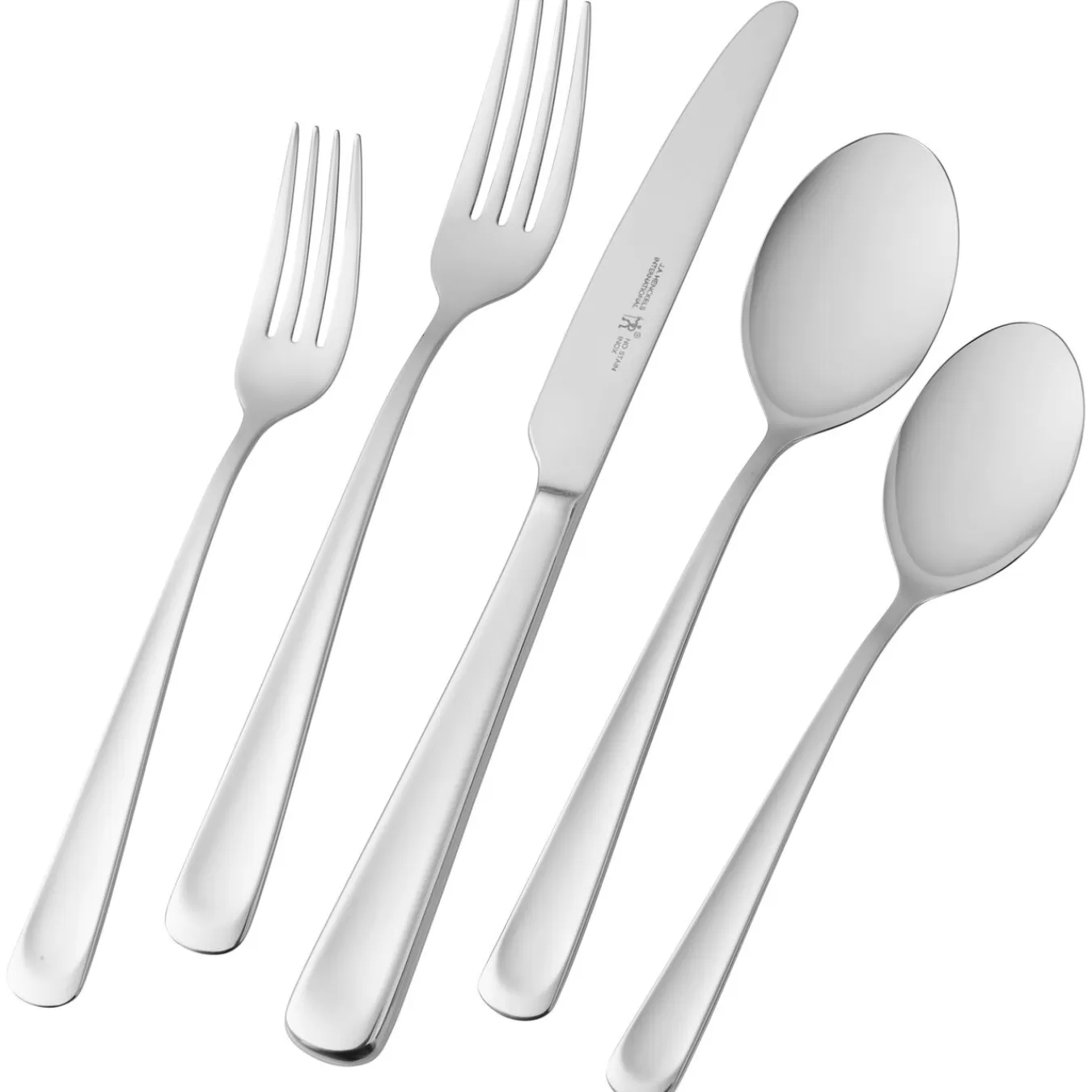 HENCKELS Flatware Sets*45-Pc Flatware Set, 18/10 Stainless Steel Silver