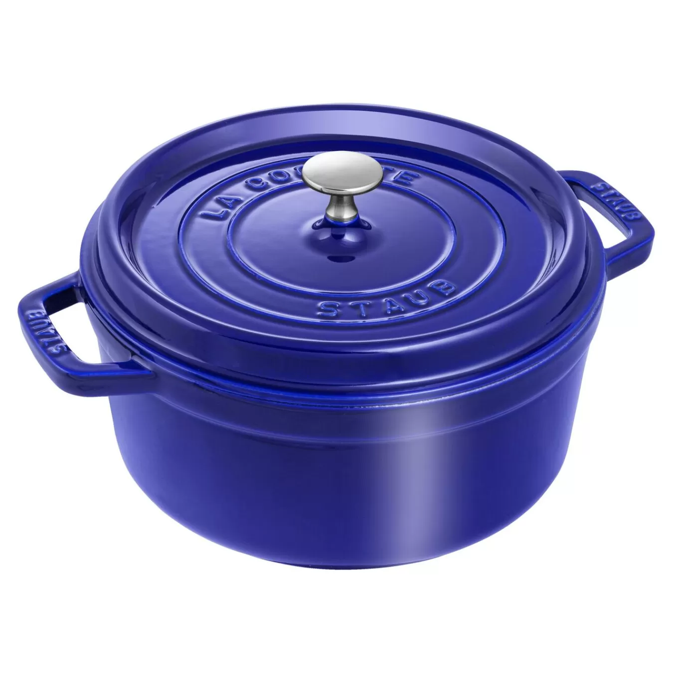 STAUB Dutch Ovens*4 Qt, Round, Cocotte, Dark Blue