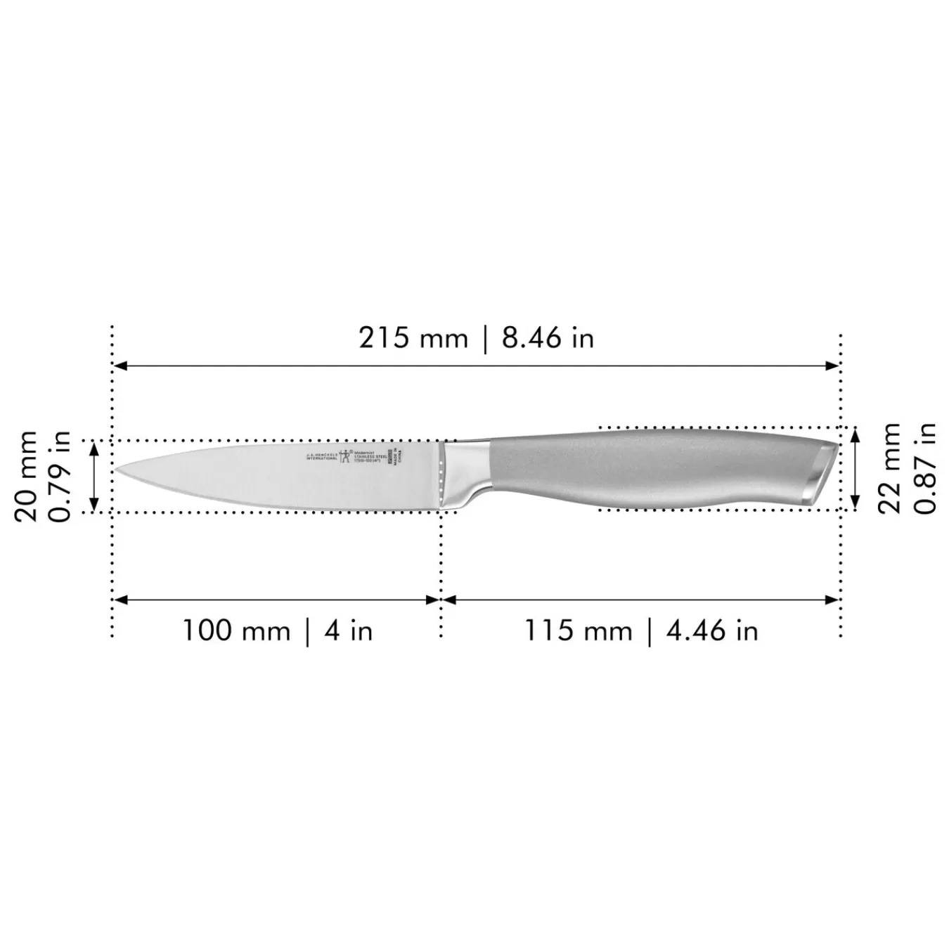 HENCKELS Paring Knives*4-Inch, Paring Knife Silver