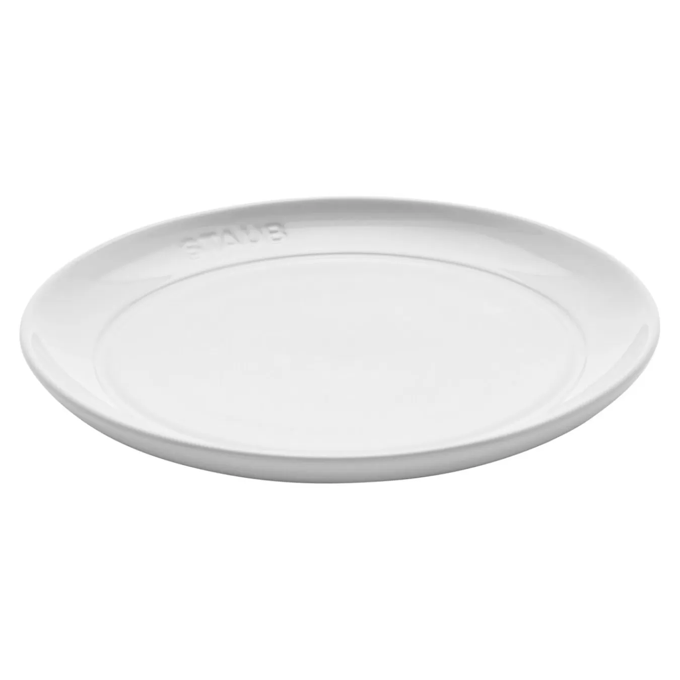 STAUB Dinner Plates*4-Pc, Appetizer Plate Set White