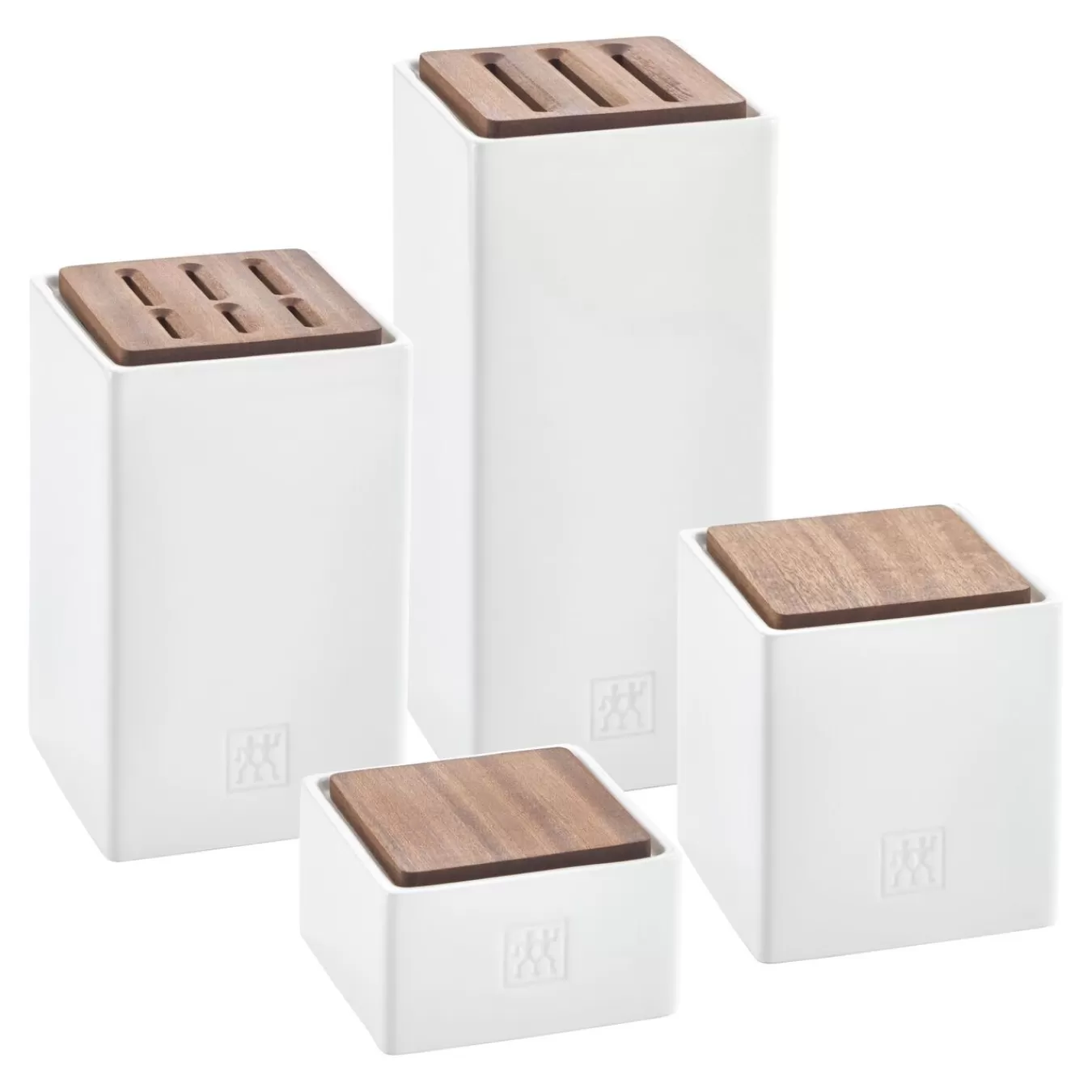 ZWILLING Utensil Holders*4-Pc, Ceramic Storage Boxes Set White