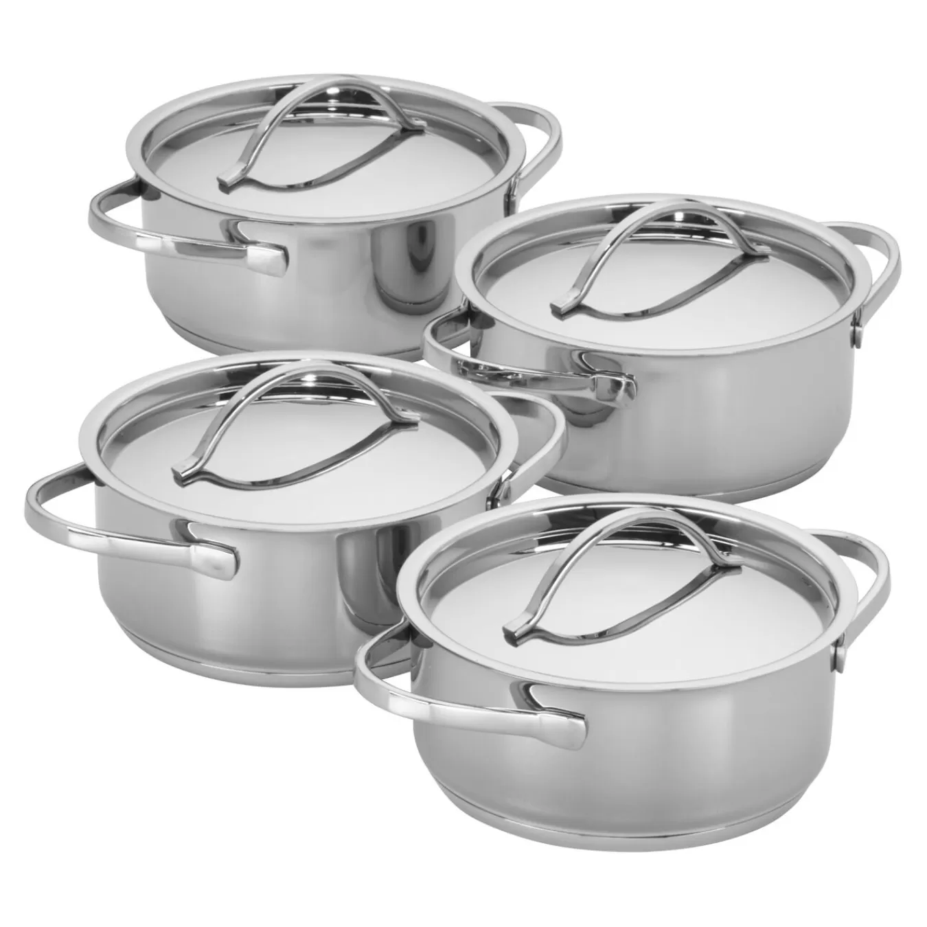 DEMEYERE Specialty Cookware*4-Pc Mini Dutch Oven Set , 18/10 Stainless Steel