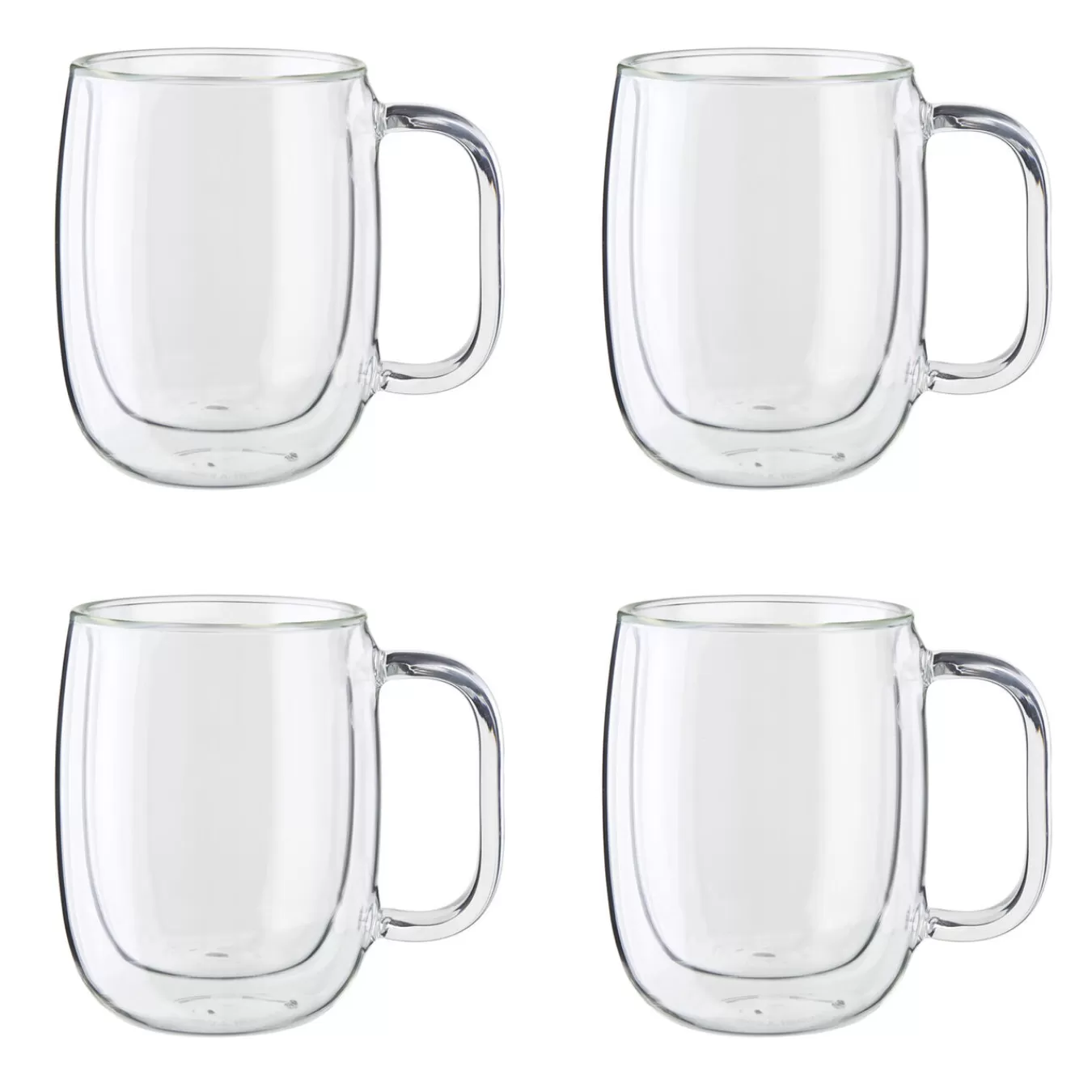 ZWILLING Mugs*4-Pc  Mug Set Transparent