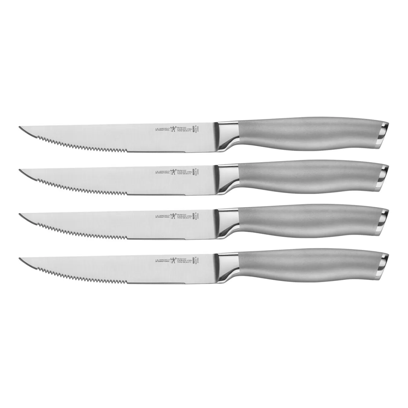 HENCKELS Steak Knife Sets*4-Pc, Steak Knife Set Silver