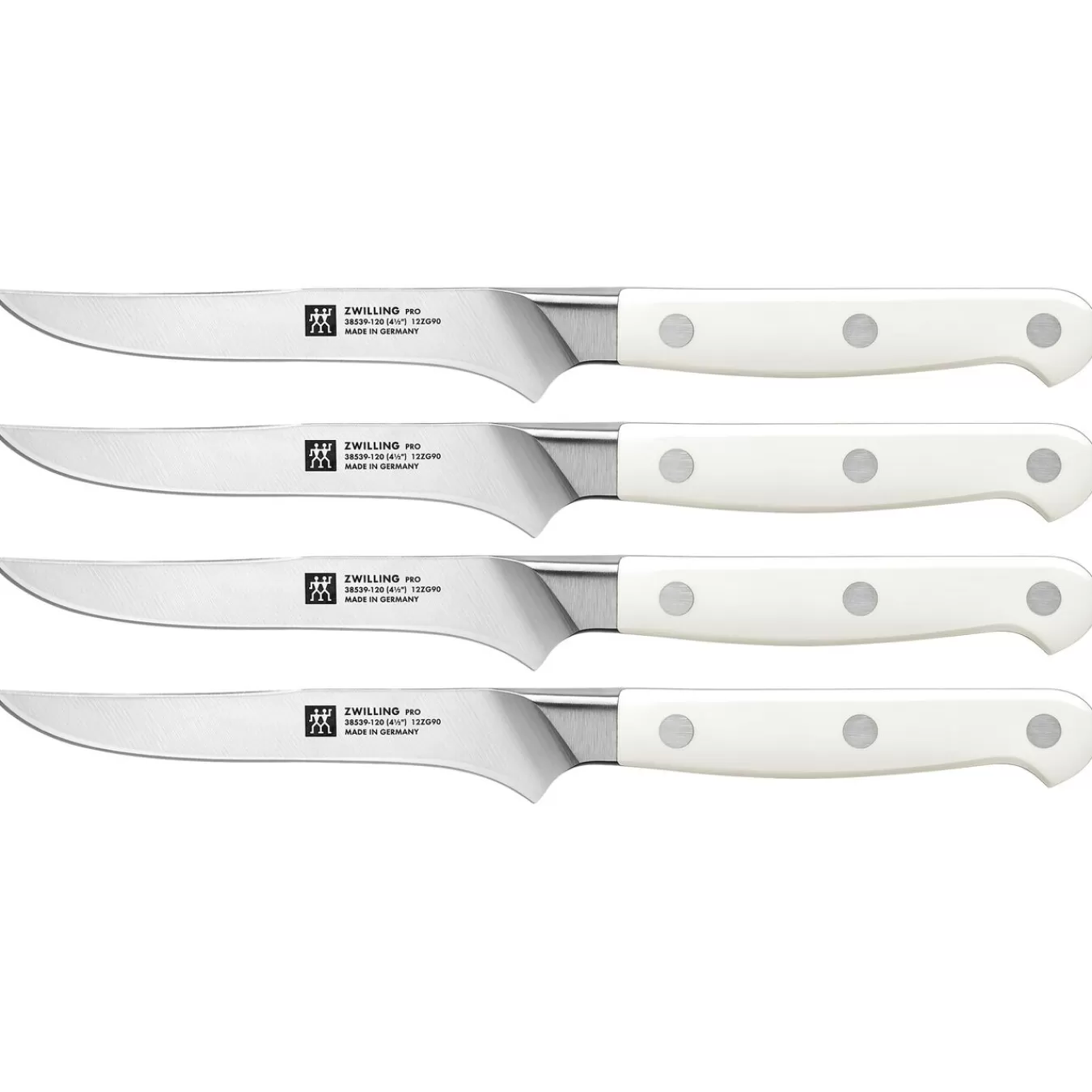 ZWILLING Steak Knife Sets*4-Pc, Steak Set Silver-White