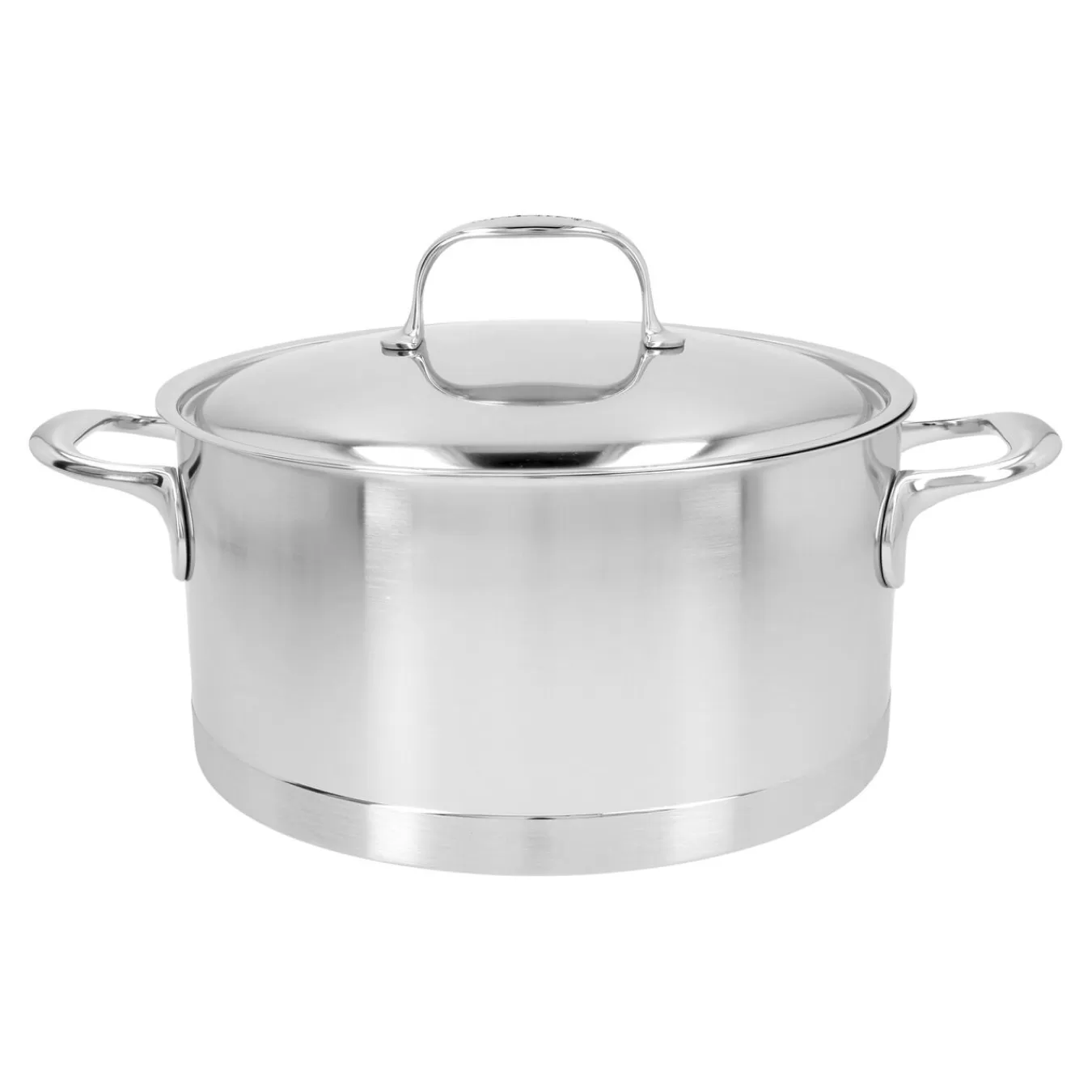 DEMEYERE Stew Pots*5.5 Qt, 18/10 Stainless Steel, Dutch Oven With Lid Silver