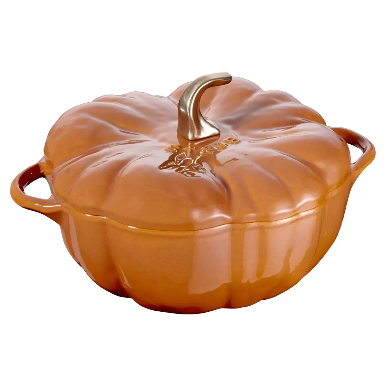 STAUB Specialty Cookware*5.5 Qt, Pumpkin, Cocotte, Burnt Orange