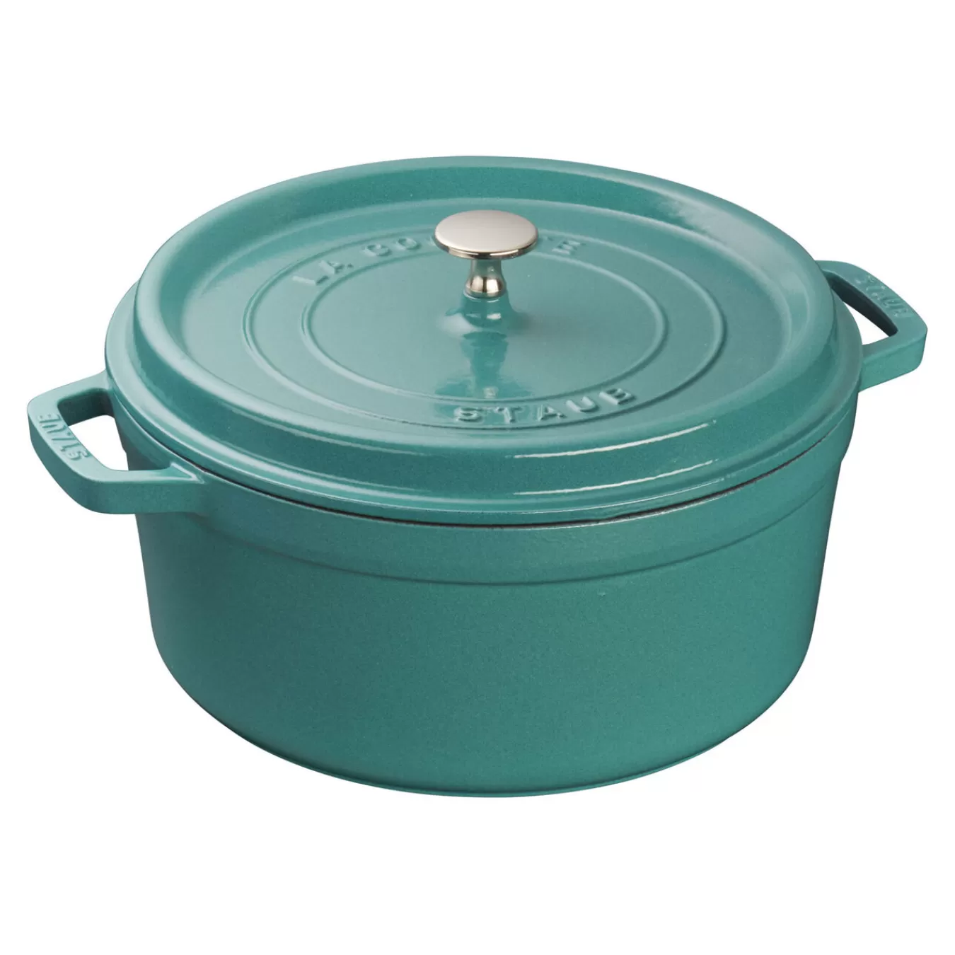 STAUB Dutch Ovens*5.5 Qt, Round, Cocotte, Turquoise