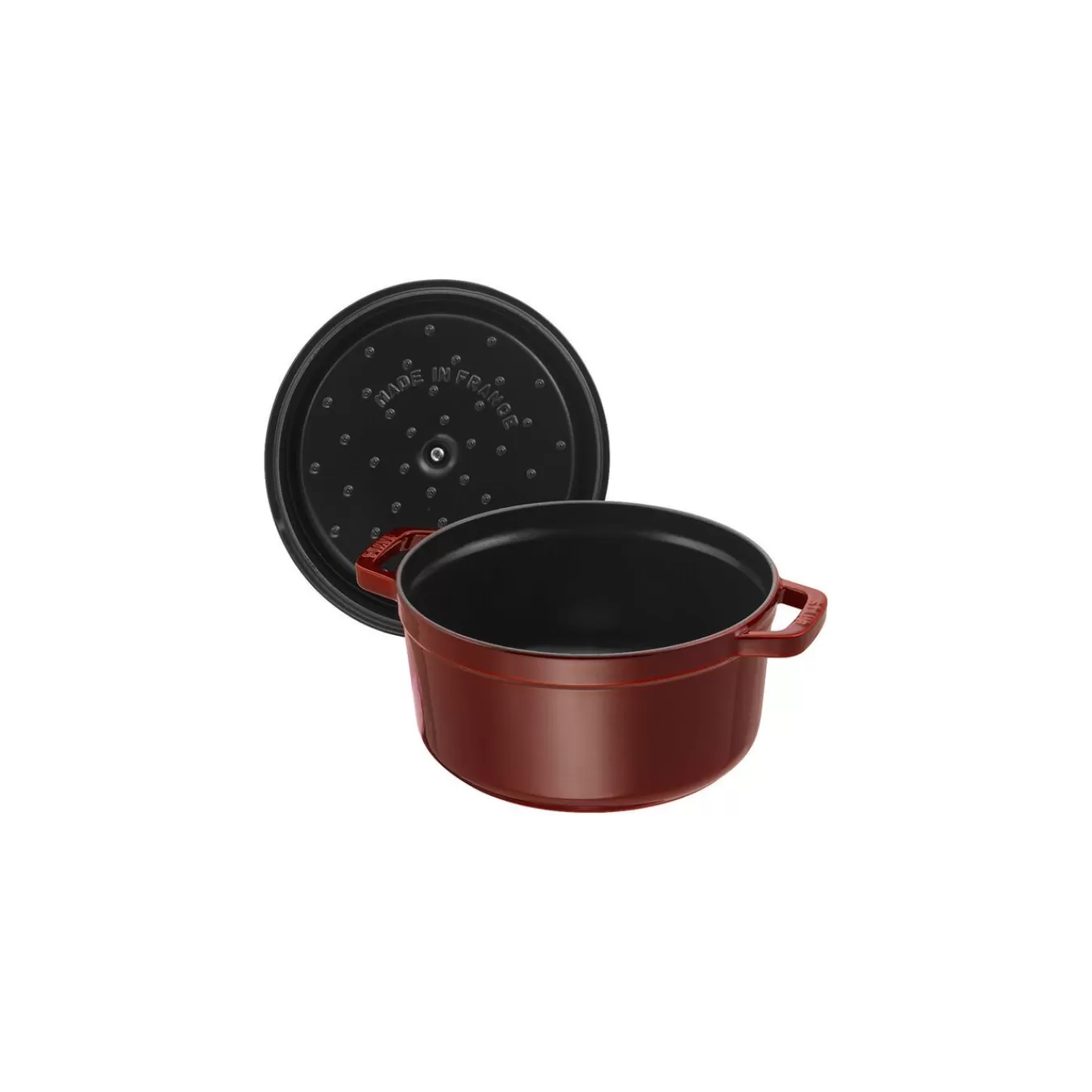 STAUB Dutch Ovens*5.5 Qt, Round, Cocotte, Grenadine