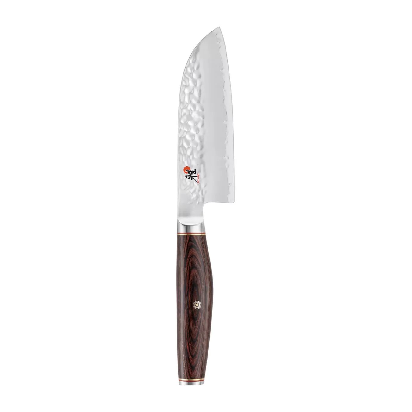 MIYABI Santoku Knives*5.5-Inch, Fine Edge Santoku Knife Brown